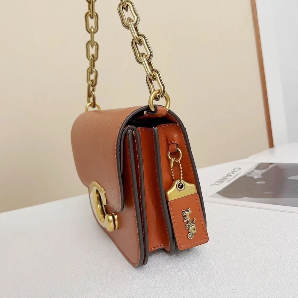 The COACH Crossbody Bag in Burnished Amber - Picture 8 of 11